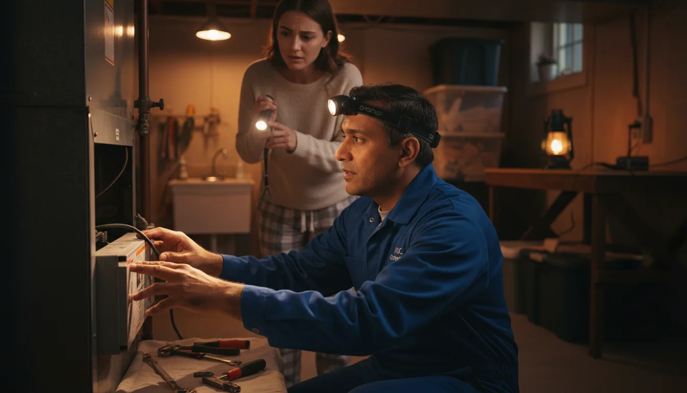Emergency HVAC Repair in Trufant, MI near me · HVAC